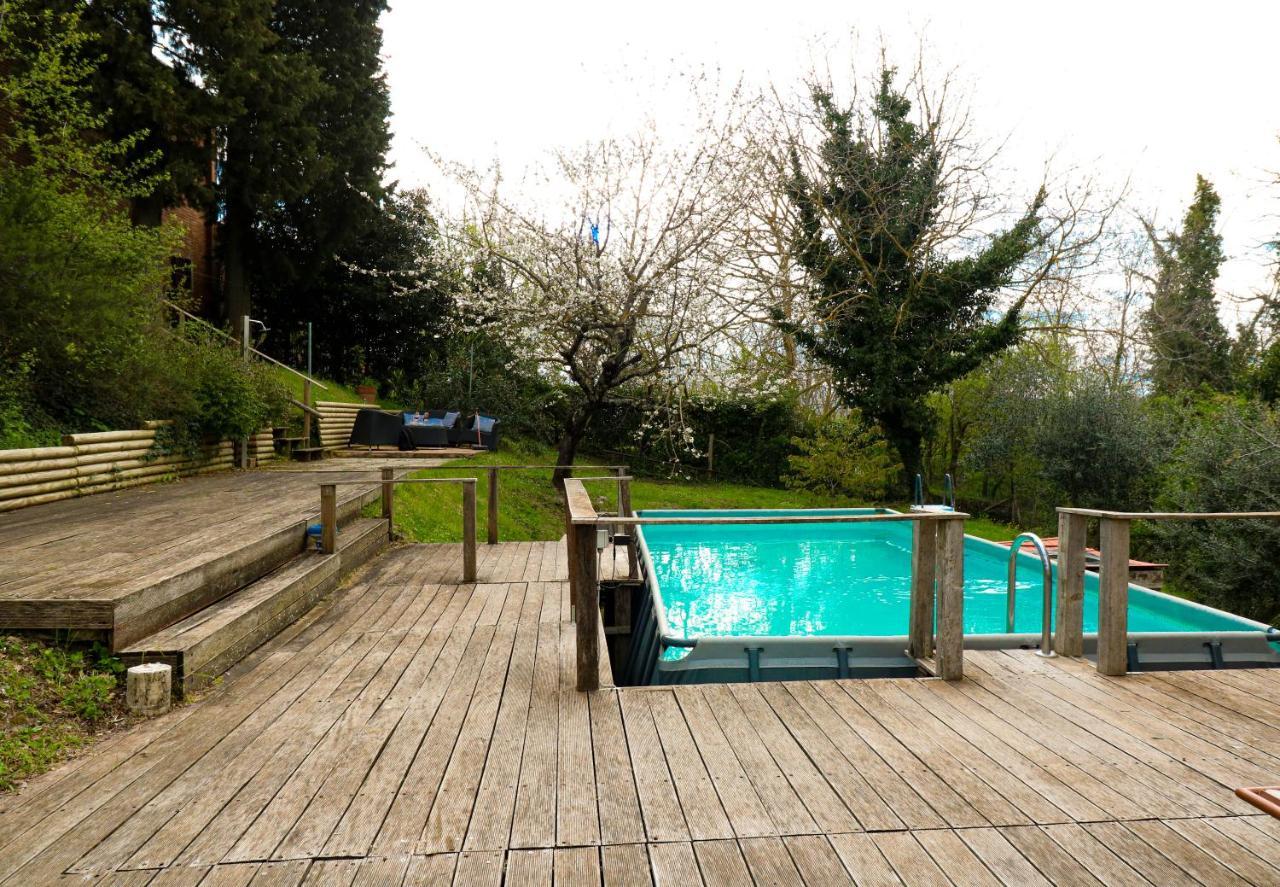 Casale Val D' Orcia- Relax E Lusso In Piscina Torrita di Siena Exterior foto